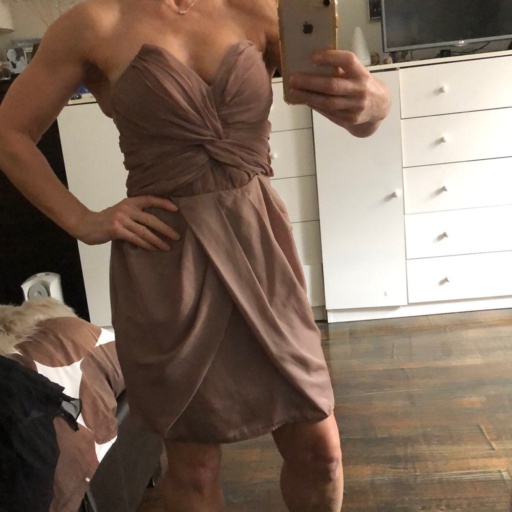Gorgeous strapless evening dress